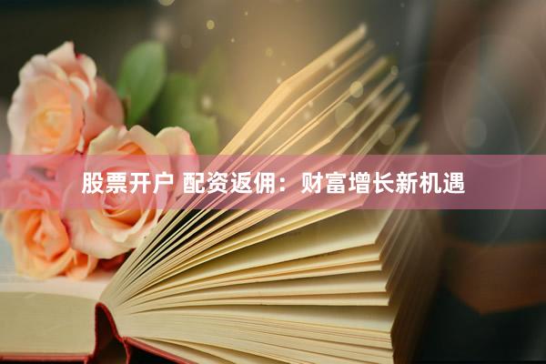 股票开户 配资返佣：财富增长新机遇